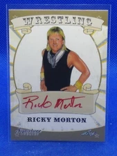 2016 Leaf Signature Series Wrestling Ricky Morton #69 Auto RED INK Rock N Roll