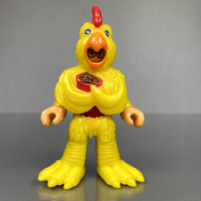 Imaginext Blind Bag Series 6 CHICKEN MAN figure w/mask & legs Complete!