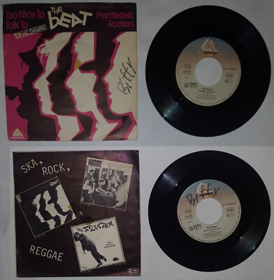 The Beat   Too Nice To Talk To / Psychedelic  Rockers 7'', Single, 45 RPM, Vinyl