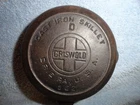Griswold #0 562 Cast Iron Skillet W/ Heat Ring
