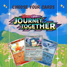 Choose Your Cards Pokemon Scarlet and Violet Journey Together Reverse & Holo NM
