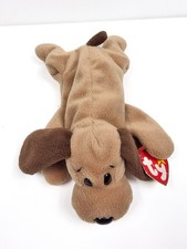 TY Beanie Babies 1994 Bones The Toothless Dog w/Tags Vintage