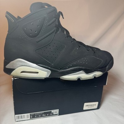 Size 12 - Nike Air Jordan 6 Retro Chrome Men's Shoes - Ships Now