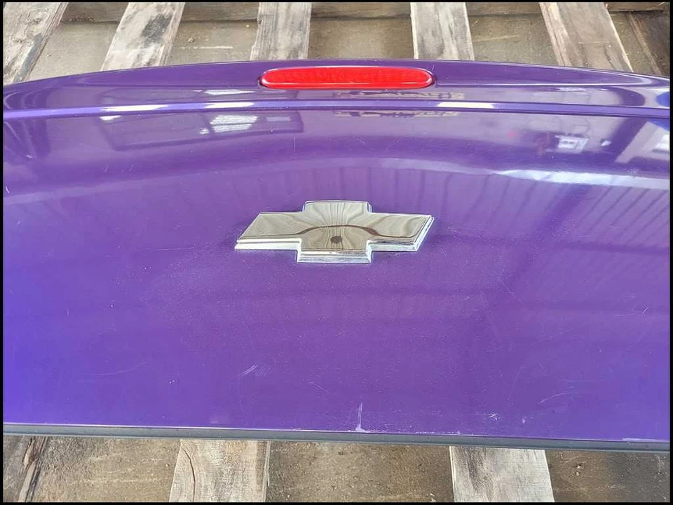 2003-2006 Chevrolet SSR Pickup Truck Rear Tailgate Hatch Bed Paint Purple 2687 - Изображение 4 из 4