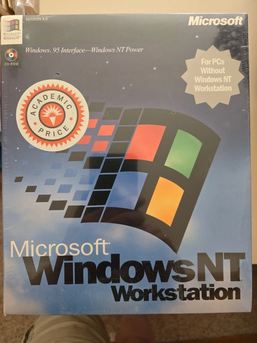 Microsoft Windows NT Operating System Software for sale | eBay