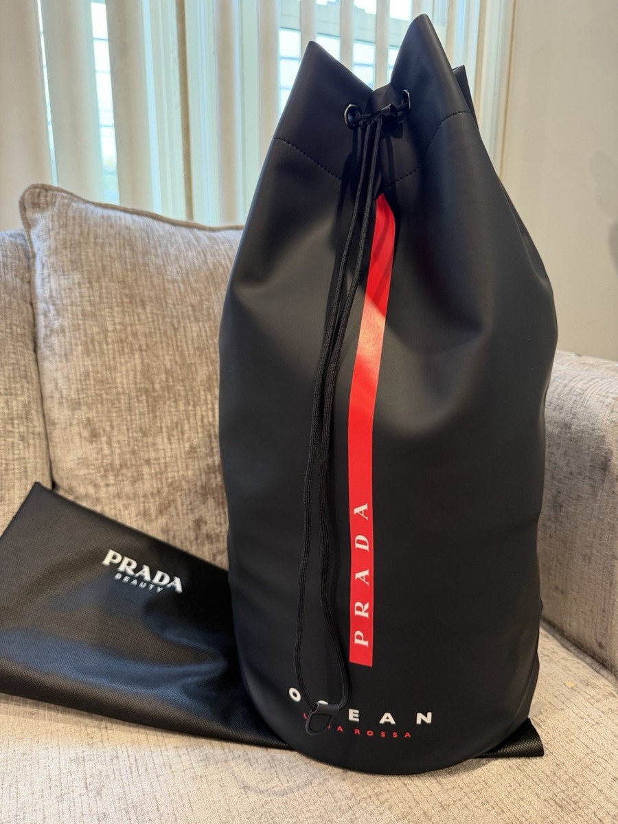 Prada luna rossa Sailing Backpack/duffel Bag ⭐️backpack bag