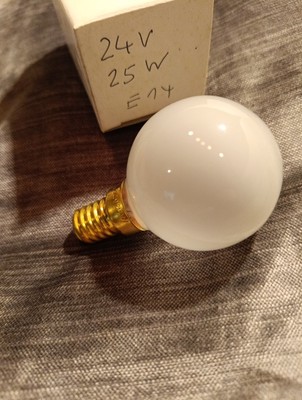 Leuchtbirne 24V - E14 - 25W - Neu in OVP 