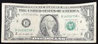 2013 New York $1 Bill Star Note ⭐️ Fancy Numbers Note  — photo 1