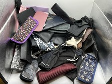 Assorted Lot Of Over 50 Eyeglasses / Sunglasses Soft Covers Cases