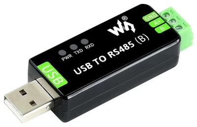 WAVESHARE Industrieller USB-zu-RS485-422 Konverter, Blitzschutz, ESD-Sicher, CH343G
