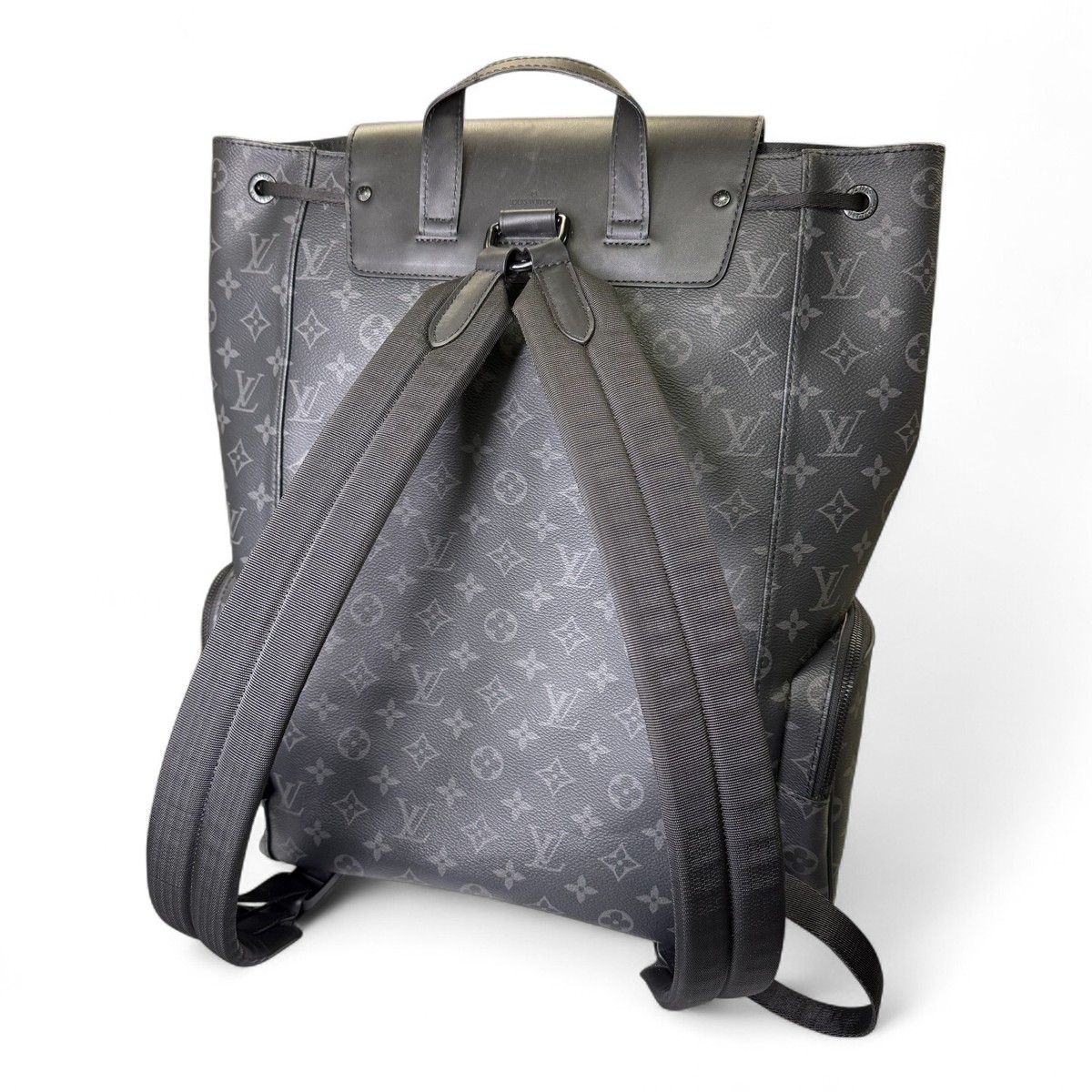 Louis Vuitton Discovery Backpack MM Monogram Eclipse Canvas – Made