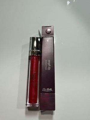 Sei Bella Brilliance Plump Lip Gloss In Shimmering Strawberry - New In Box