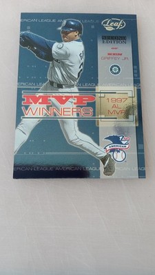 2004 Leaf Second Edition - Mvp Winners Ken Griffey Jr #MW-16