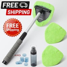2026 Windshield Cleaner Wand Microfiber Anti-fog Interior Car Window Tool 2026 Windshield Cleaner Wand Microfiber Anti-fog Interior Car Window Tool