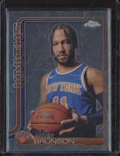 2025-26 Topps Chrome JALEN BRUNSON #101 SP IMAGE VARIATION NY Knicks JA164