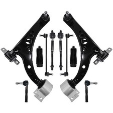 10Pcs Front Lower Control Arm Ball Joints Tie Rods Kit for 2016-2019 Cruze Volt