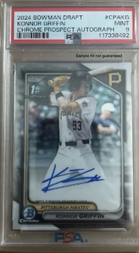 🔥Sports Cards Surprise Pack-Konnor Griffin chrome auto PSA 9