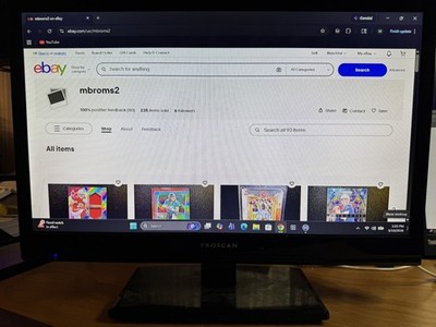Proscan PLEDV1945A-D 19'' LED TV DVD Combo HDMI VGA w/ Remote Tested
