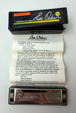 Lee Oskar Harmonica by Tombo D Major Diatonic w/ Case VG Condition Made in Japan