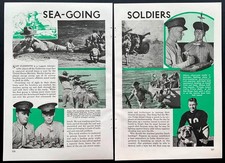 U.S. Marines “Sea-Going Soldiers” 1941 pictorial Training at San Clemente CA.