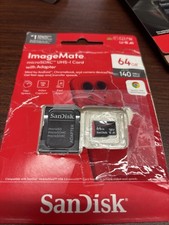 Sandisk ImageMate 64GB Micro SD Card microSDXC UHS-I w/ Adapter Damaged Pack