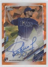 2021 Topps Chrome Sapphire Edition Rookie Orange 23/25 Luis Patino Auto 14rq