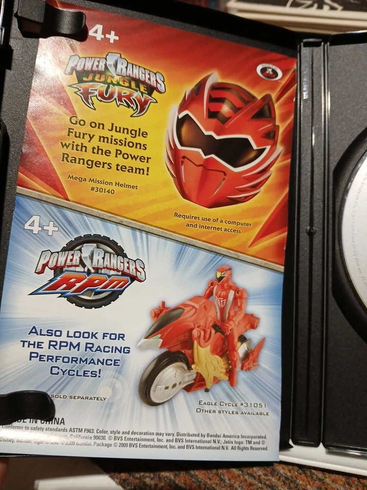 Power Rangers: Jungle Fury - Into The Jungle (DVD, 2008) - Image 2 of 4