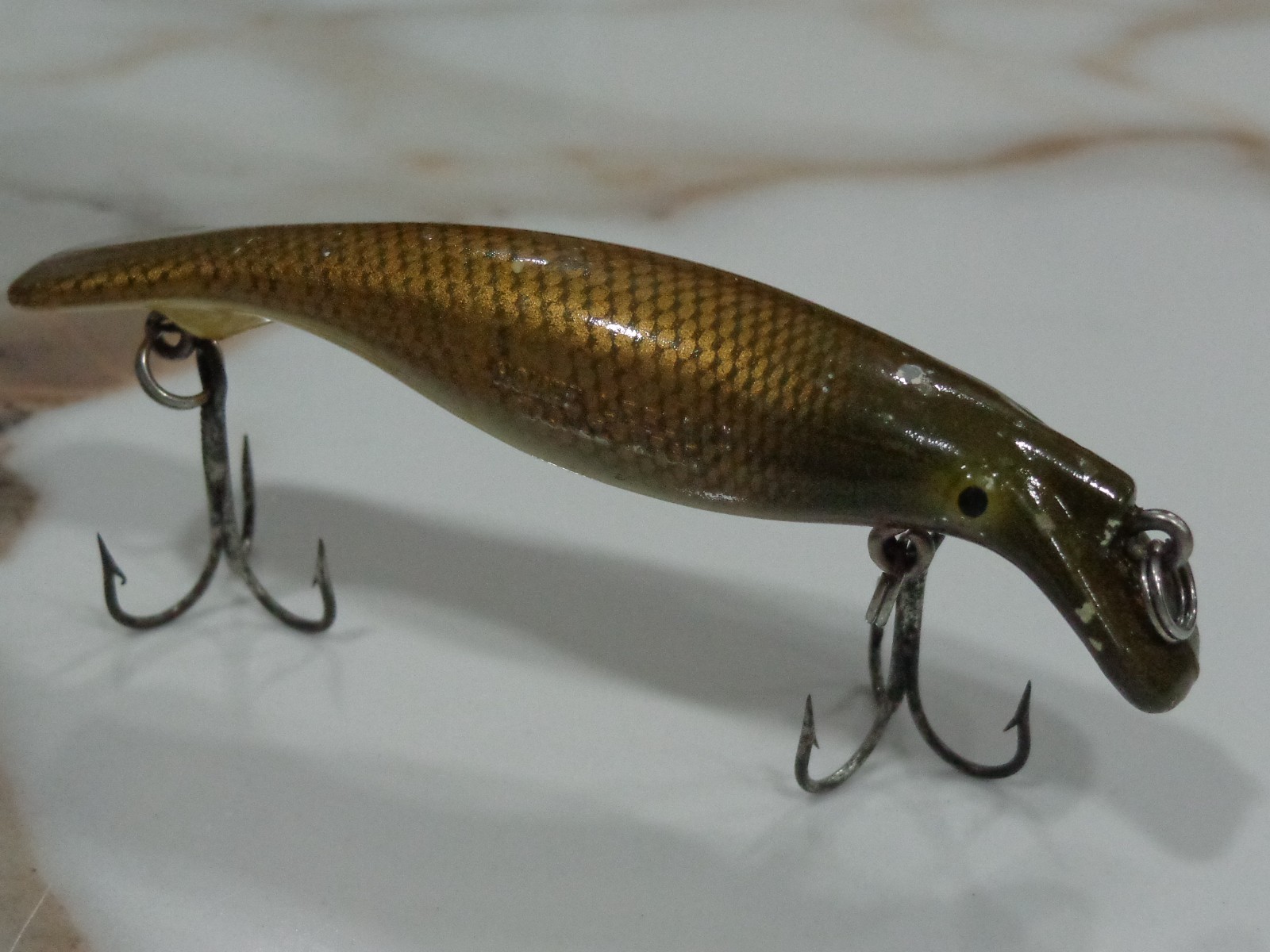 VINTAGE 1950'S HOMER LEBLANC TACKLE MFGR. SWIM WHIZZ FISHING LURE! MUST SEE!!