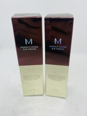 2x MISSHA M Perfect Cover BB Cream 1.69 Fl Oz No.23 (Natural Beige)
