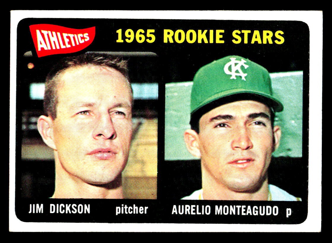 Athletics 1965 Rookie Stars #286 Baseball Cards 1965 Topps trading card — raw and PSA graded price guide