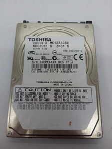 TOSHIBA**MK1234GSX** 120GB*** SATA HDD Notebook 2,5'' ZOLL#NFP1933