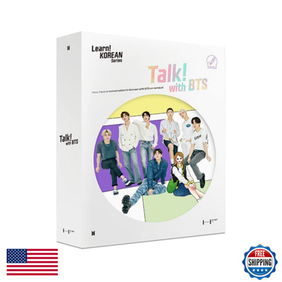Hybe Talk Bts Book Only Official Bts Merchandise Intermediate Korean Learning