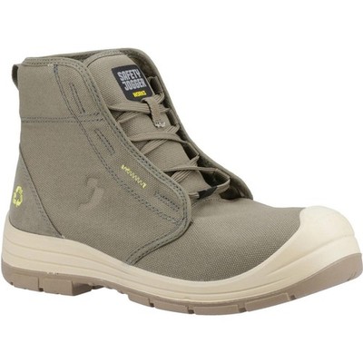 Safety Jogger ECODESERT S1P MID khaki Stahlkappe/Zwischensohle Arbeit Sicherheitsstiefel
