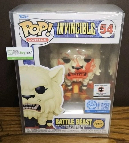 Funko Animation Invincible Battle Beast #54 Chase Chalice Exclusive W Protector