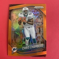 2025 Panini Prizm Chris Chambers Orange Prizm /249
