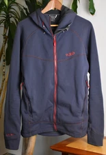 RAB Polartec Power Stretch Pro Hoody Softshell Jacket Size Medium QFA-72
