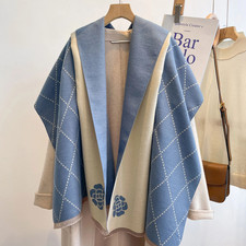 Designer Cashmere Scarf Women Winter Thick Shawl Wrap Hijab Long Pashmina Echarp