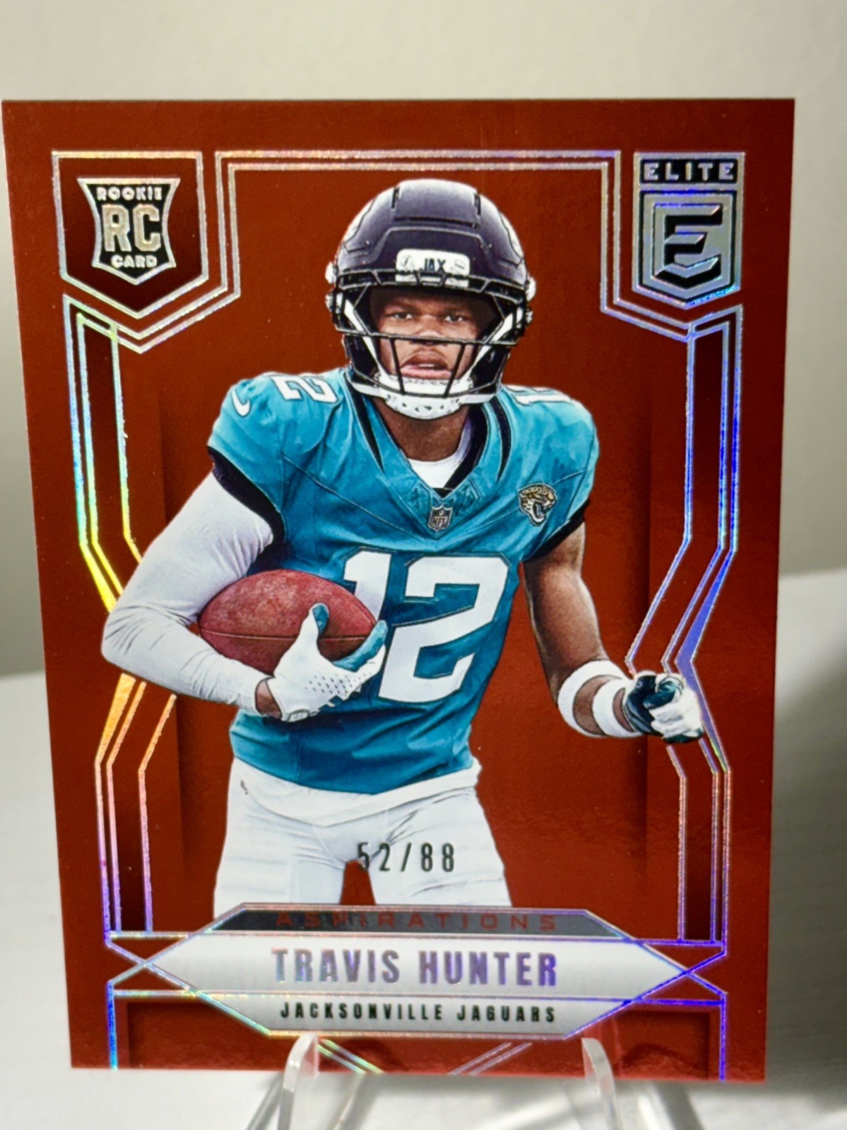 2025 Panini Donruss Elite - Rookies Travis Hunter #114 Aspirations /88 (RC) Jags