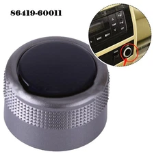 Rear Row Volume Control Switch Knob For Toyota For Land For Cruiser LC200 13-18