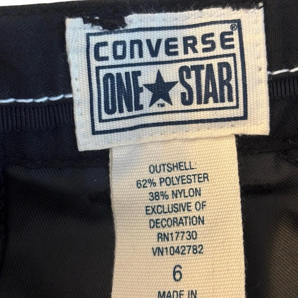 Pantalones cortos de poliéster Converse One Star - para mujer talla 6 Foto 4 de 4