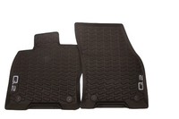 Original Audi Q2 GummifußMatten Allwettermatten Vorne 81B061501 041