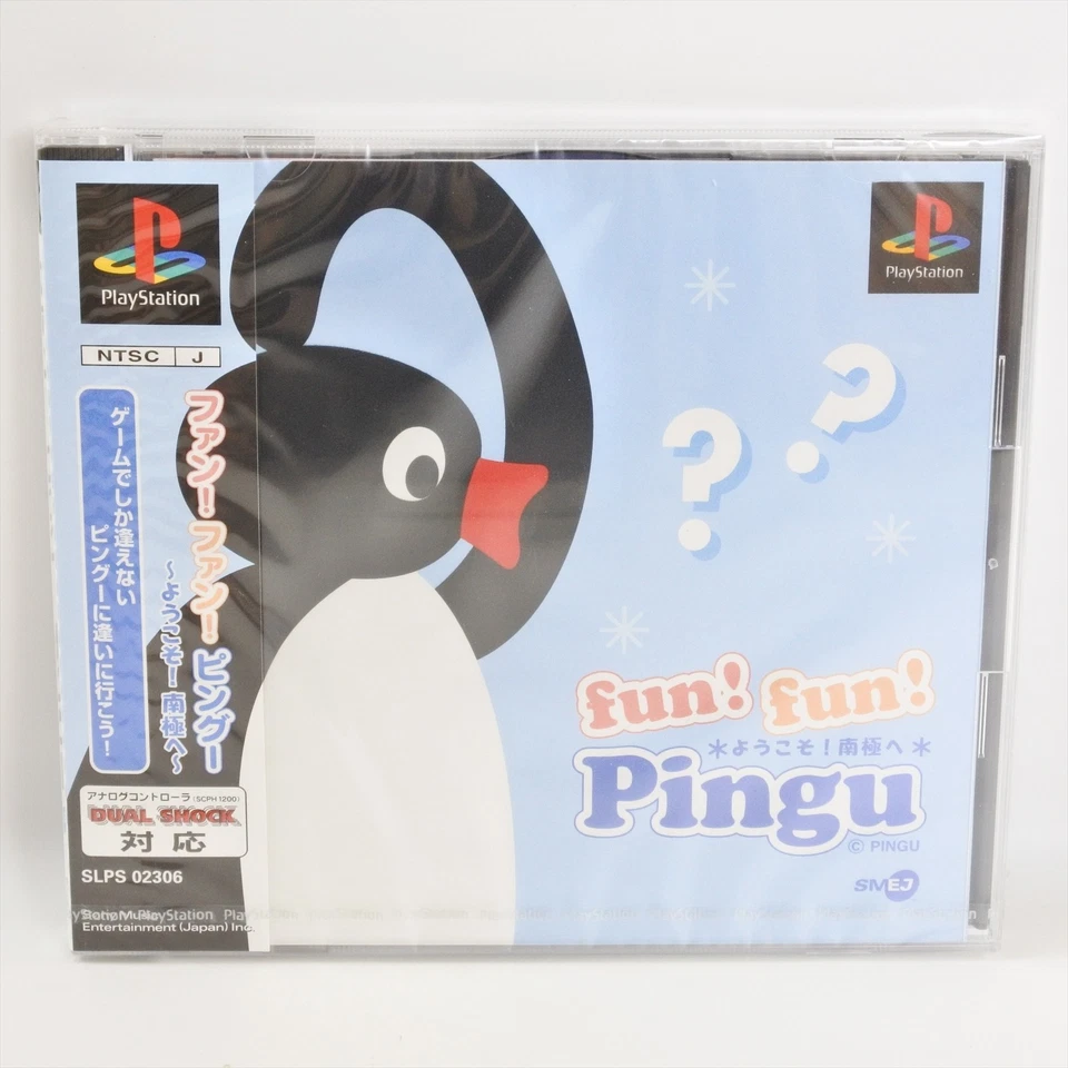 FUN FUN PINGU Limited Edition GOOD PS1 Playstation For JP System 2329 p1 - Image 3 of 4