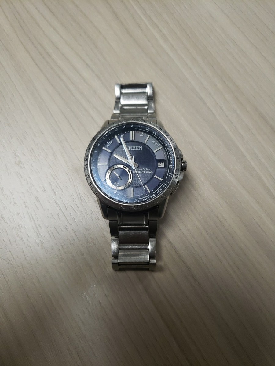 CITIZEN F150-S150862 Eco-Drive Satellite Wave Stainless Steel