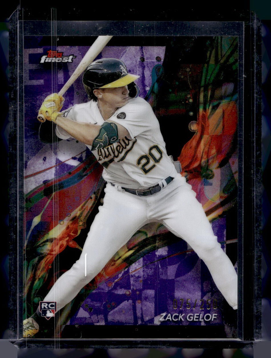 2024 Finest #59 Zack Gelof Purple Refractor #/250
