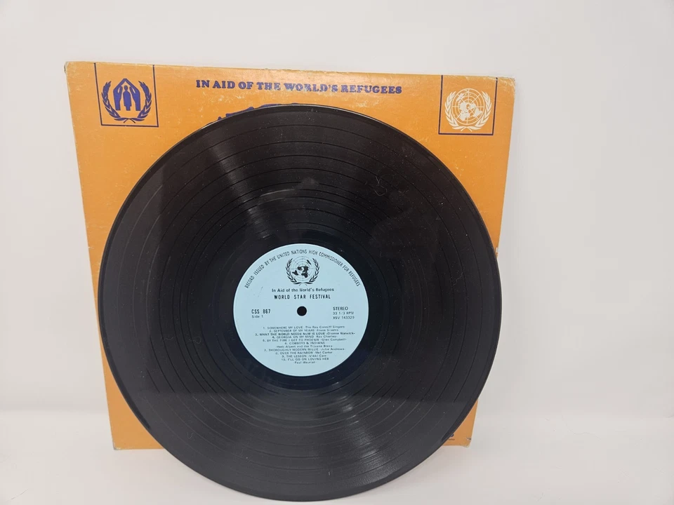 World Star Festival Featuring Diana Ross & The Supremes, Tom Jones Vinyl LP - Image 4 of 4