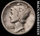 1927-D Silver Mercury Dime - Scarce  Better Date  No Reserve  #K1725