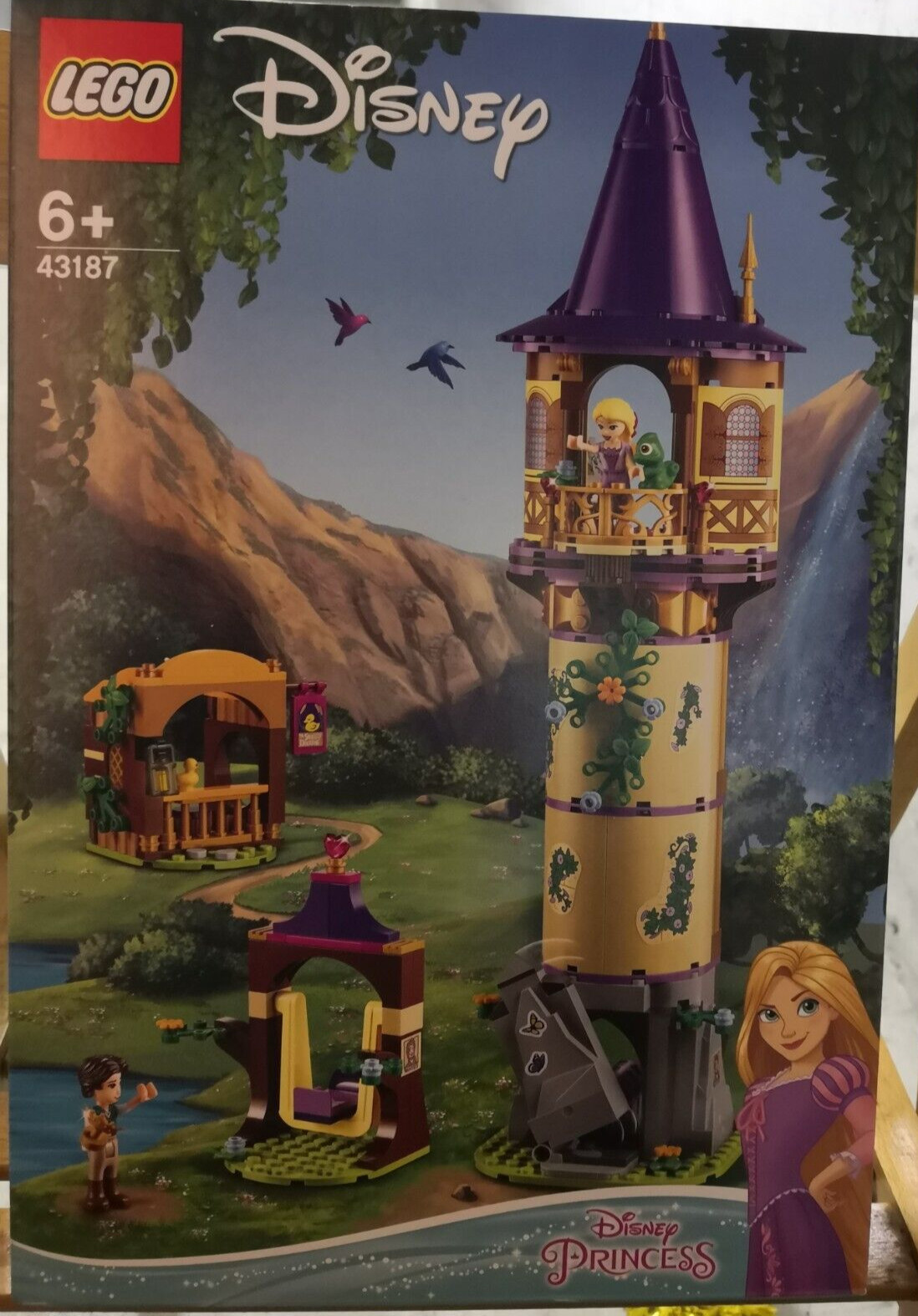LEGO 43187 Disney La Torre di Rapunzel - Set Raro Fuori Produzione