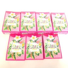 7X BATH Soak Fruit Spa ALOHA Frangipani Fragrance 5.28 oz / 150g HOME Pink