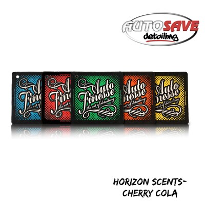 Auto Finesse - Horizon Scents | Auto Lufterfrischer | Cherry Cola | **5er Pack**