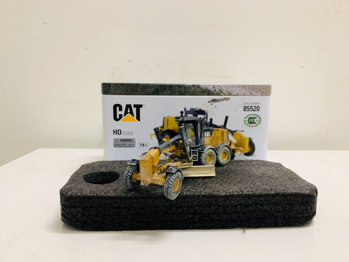 Cat 12M3 Motor Grader Muddy Edition 1/87 HO Scale Metal By Cat 12M3 Motor Grader Muddy Edition 1/87 HO Scale Metal By